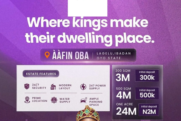 Aafin Oba, Lagelu A Royal Investment in Ibadan