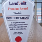Dombert Grant Bags LandVest Premium Award for Outstanding Performance and Support