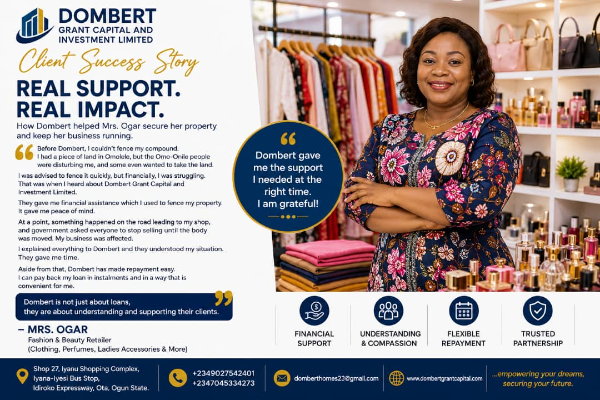 How DomBert Helped Mrs Ogar Blessing Protect Her Property