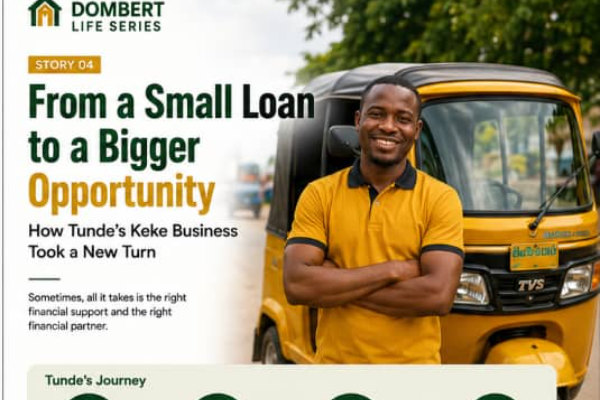 DomBert Life Series How One Smart Financial Decision Changed Tunde's Business