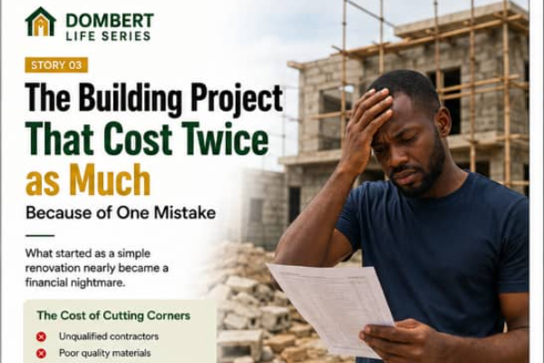 DomBert Life Series The Building Project That Cost Twice as Much Because of One Mistake